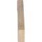 Ekena Millwork 3 1/2"W x 20"D x 24"H Westlake Smooth Knee Brace, Douglas Fir BRC04X20X24WTL00SDF - alternate 2